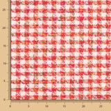 Tweed Lã Pé Galo Coral - Ribes y Casals