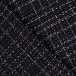 Tweed Lã Lurex Marinho - Ribes y Casals