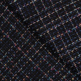 Tweed Lã Lurex Marinho - Ribes y Casals