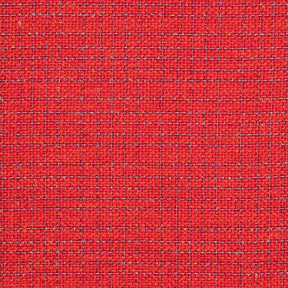 Tweed Lã Lurex Vermelho - Ribes y Casals