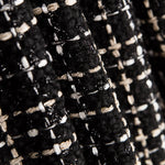 Tweed Lã Lurex Preto - Ribes y Casals