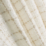 Tweed Lã Lurex Cru - Ribes y Casals