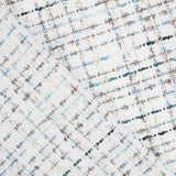 Tweed Lã Bicolor Cru Azul Claro - Ribes y Casals