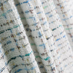 Tweed Lã Bicolor Cru Azul Claro - Ribes y Casals