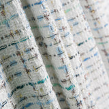 Tweed Lã Bicolor Cru Azul Claro - Ribes y Casals