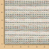 Tweed Listras Verde Garrafa Lamé - Ribes y Casals