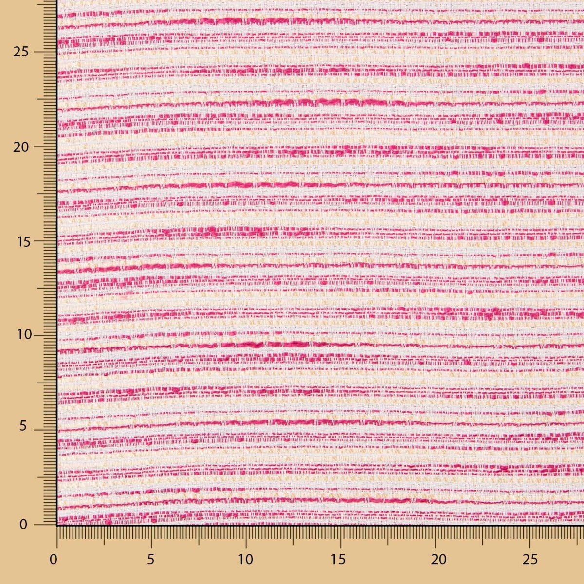Tweed Lamés Vermelho - Ribes y Casals