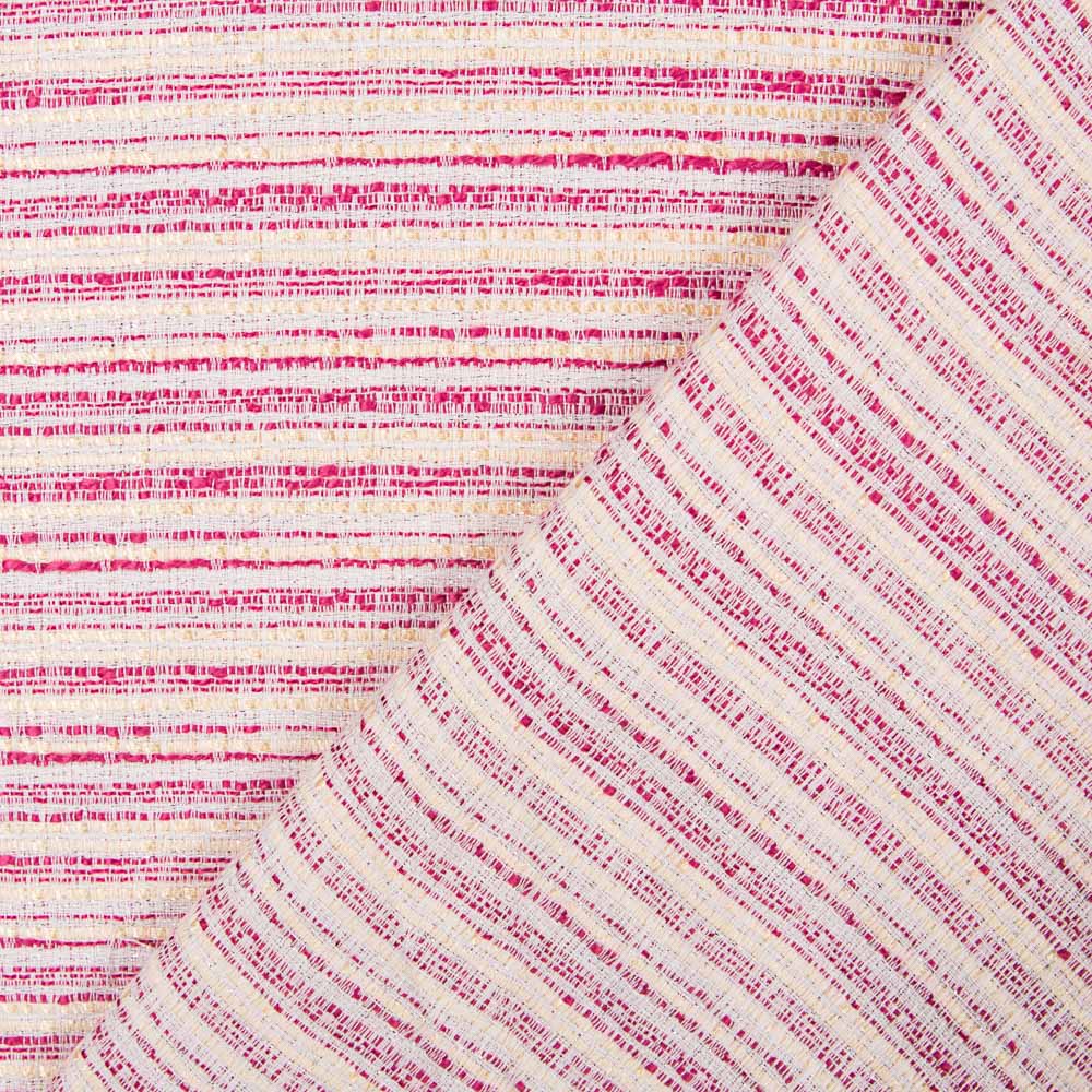 Tweed Lamés Vermelho - Ribes y Casals