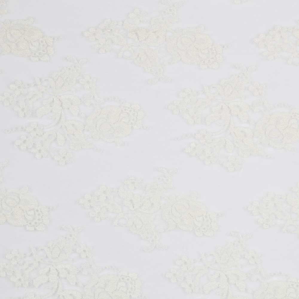 Renda Chantilly Ramo de Flor Cru - Ribes y Casals