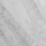 Renda Chantilly Medalhão Branco - Ribes y Casals