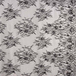 Renda Chantilly Preta - Ribes y Casals