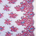 Renda Chantilly Bicolor Azul-Fúcsia - Ribes y Casals