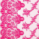 Retal Chantilly Flor Fucsia 160x110 cm - Ribes y Casals