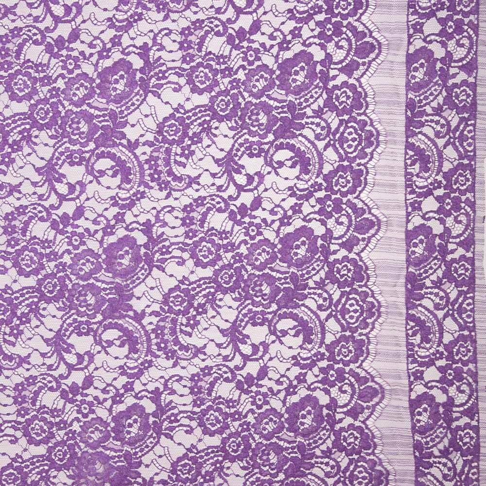 Renda Chantilly Roxo - Ribes y Casals