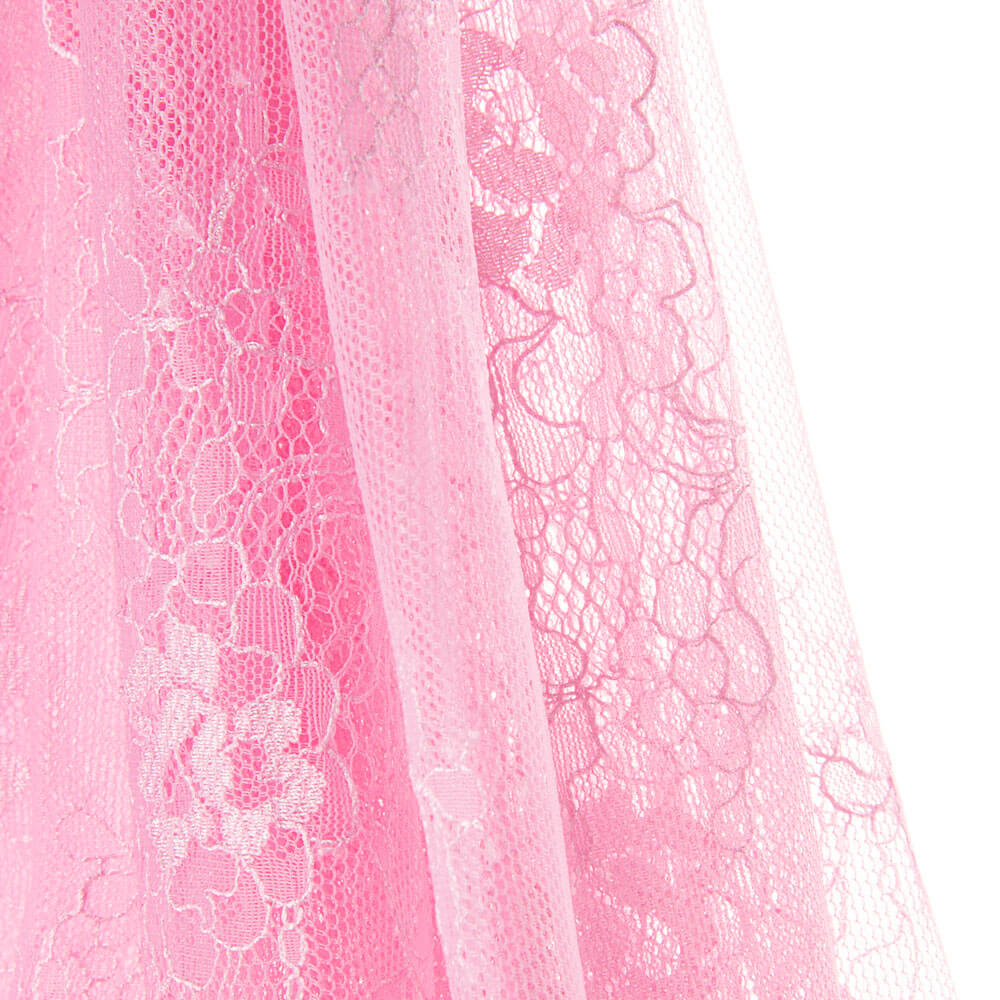 Renda Chantilly Rosa - Ribes y Casals