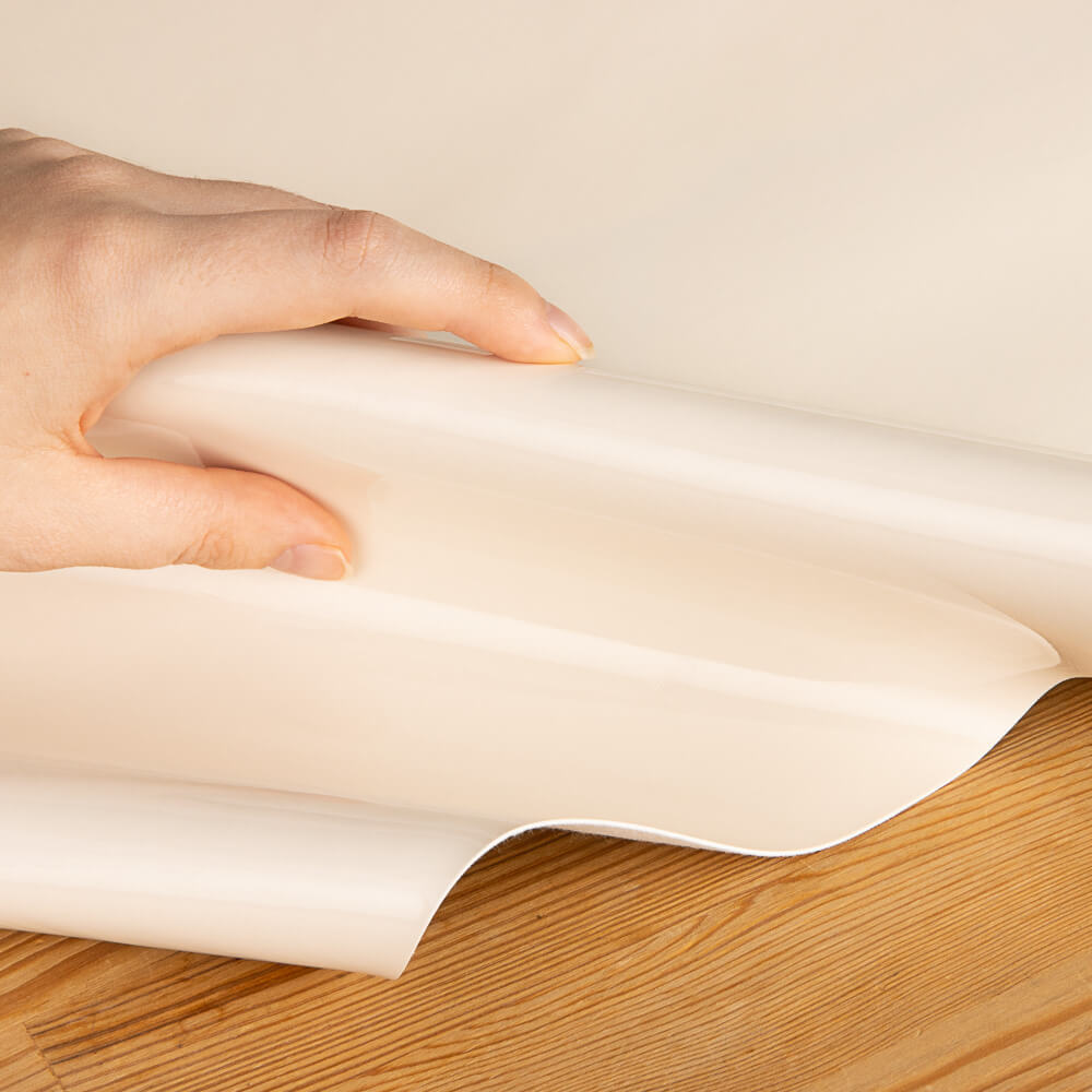 Eco-Couro Envernizado Rígido Liso Cru - Ribes y Casals