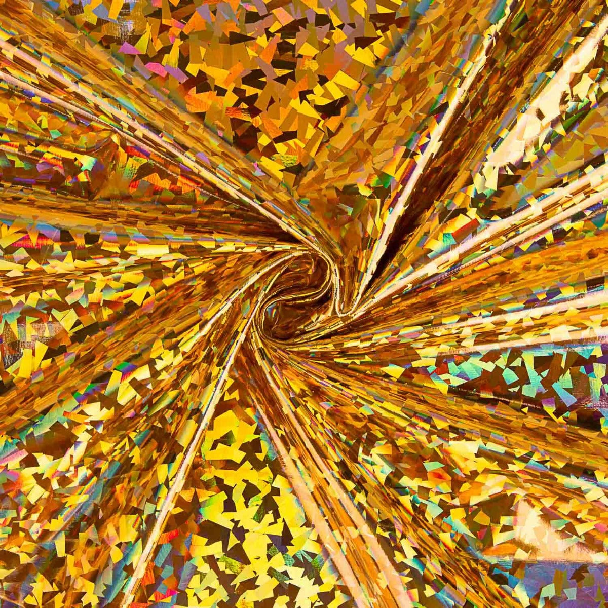 Vinil Charol Holográfico Diamante Ouro - Ribes y Casals