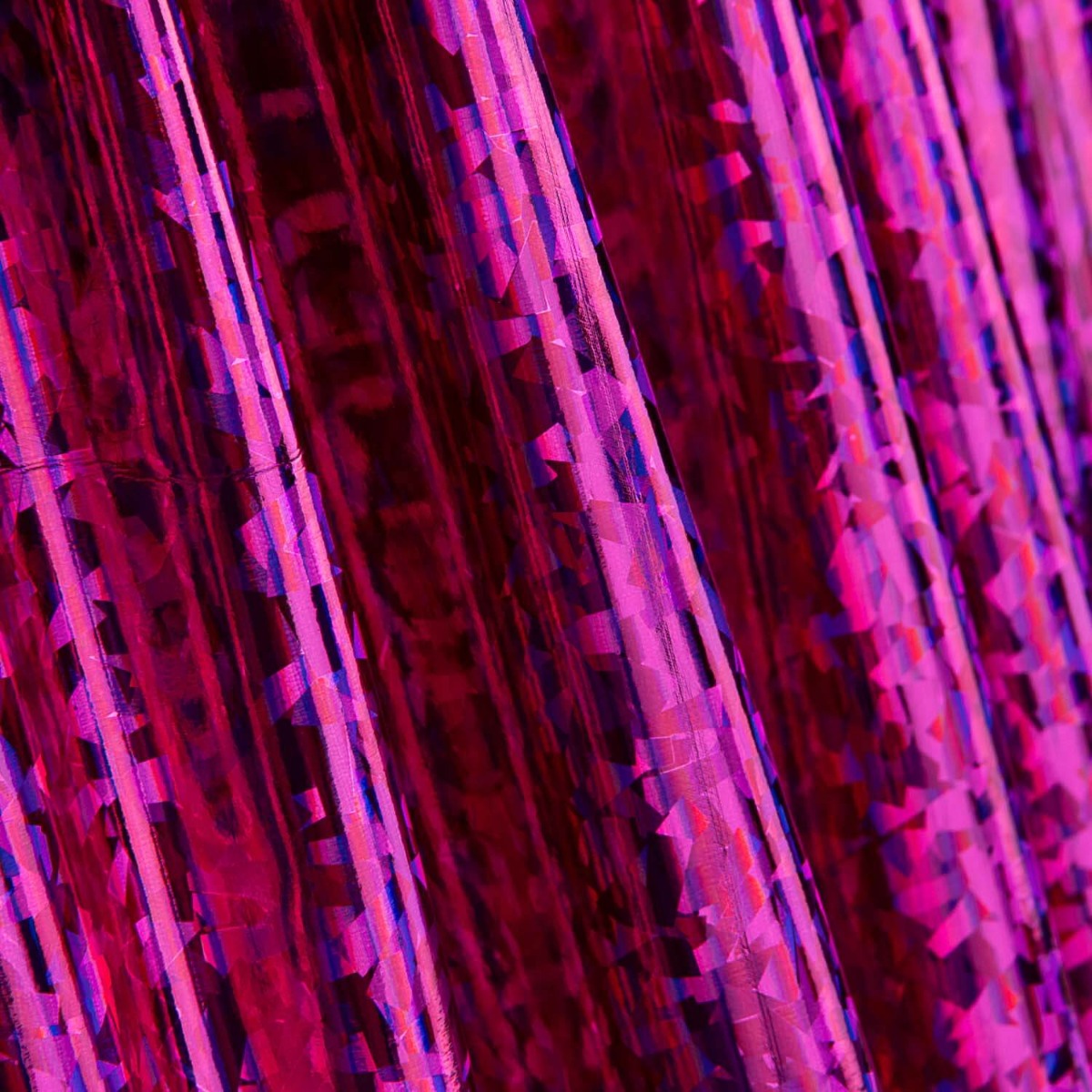 Vinil Charol Holográfico Diamante Fúcsia - Ribes y Casals