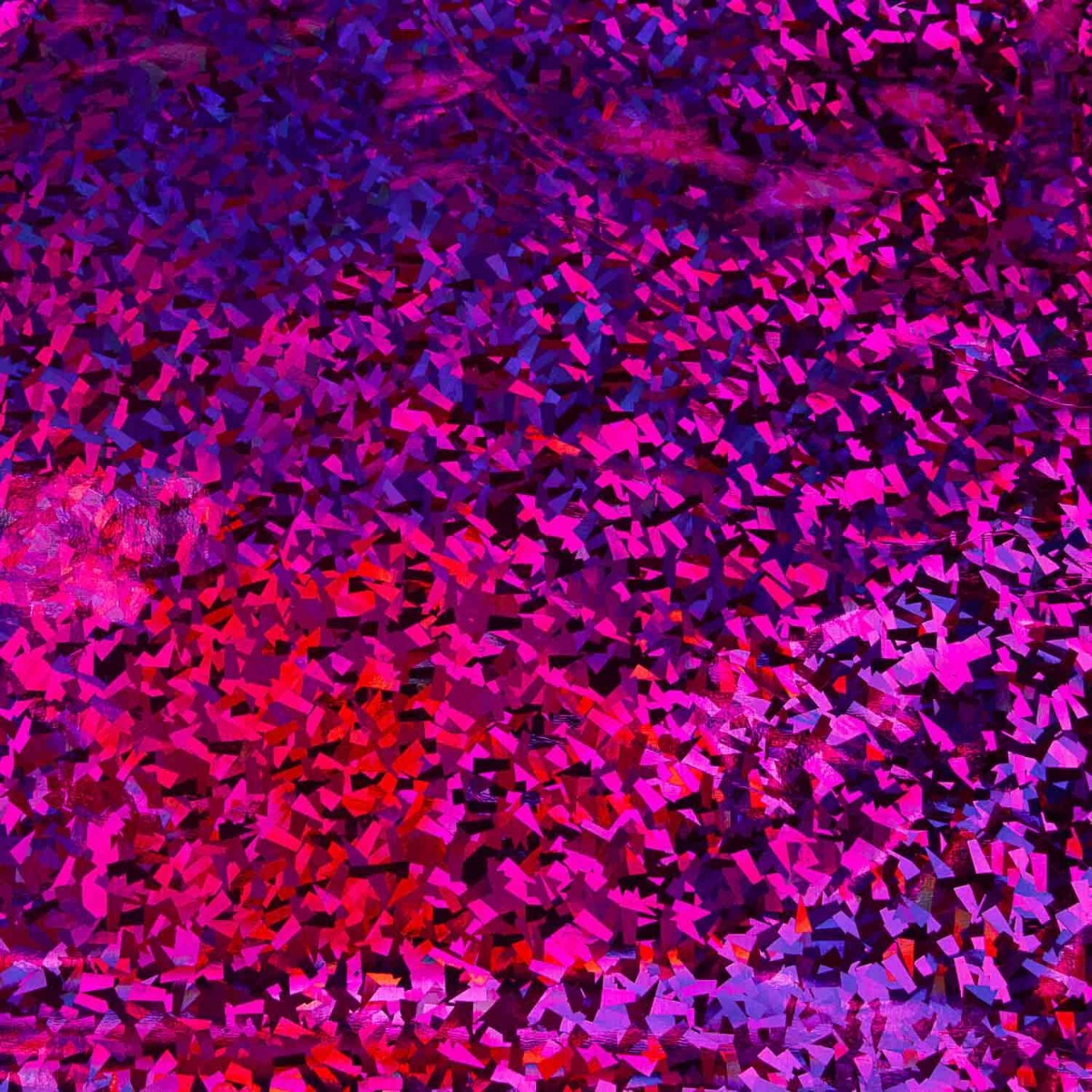 Vinil Charol Holográfico Diamante Fúcsia - Ribes y Casals