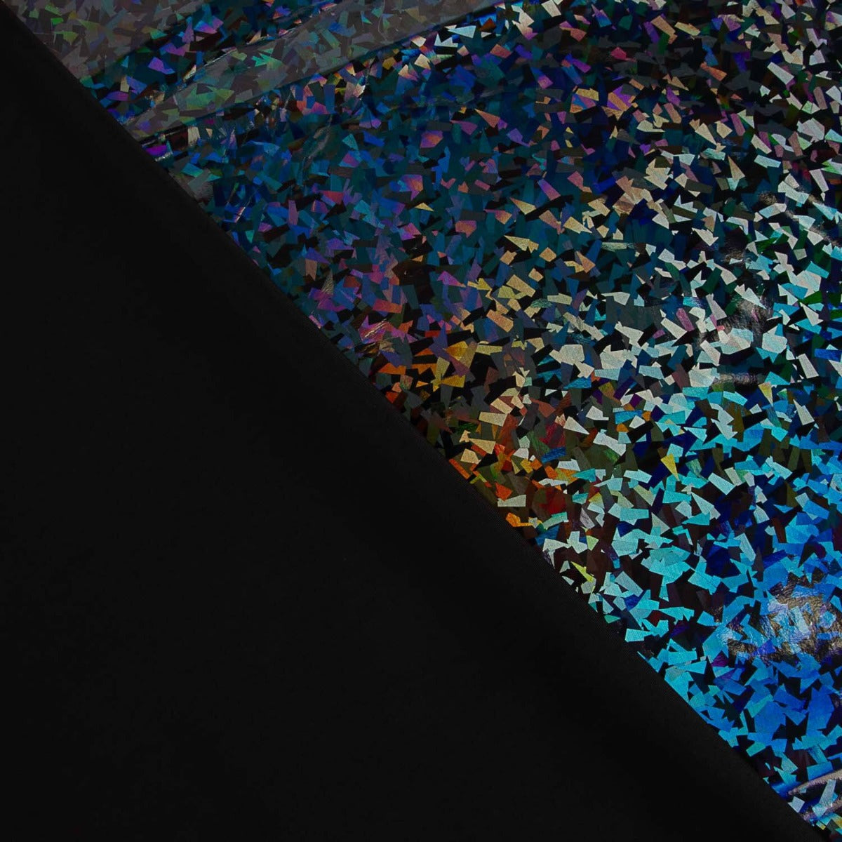 Vinil Charol Holográfico Diamante Preto - Ribes y Casals