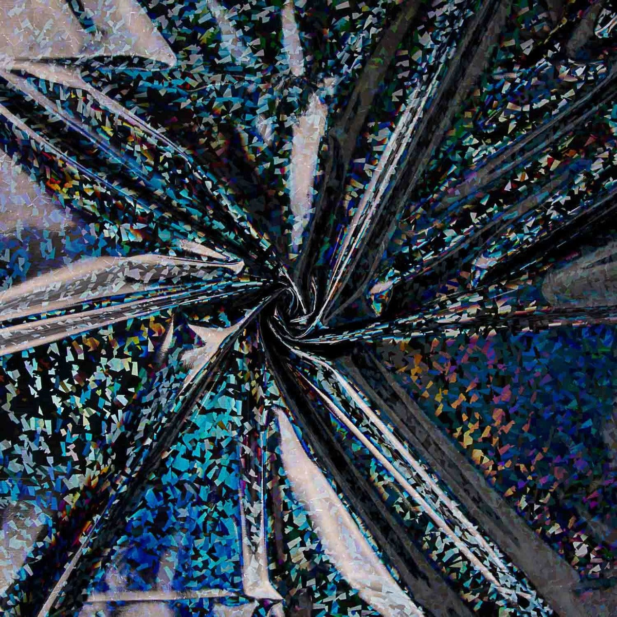 Vinil Charol Holográfico Diamante Preto - Ribes y Casals