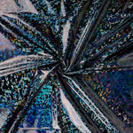 Vinil Charol Holográfico Diamante Preto - Ribes y Casals