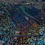 Vinil Charol Holográfico Diamante Preto - Ribes y Casals