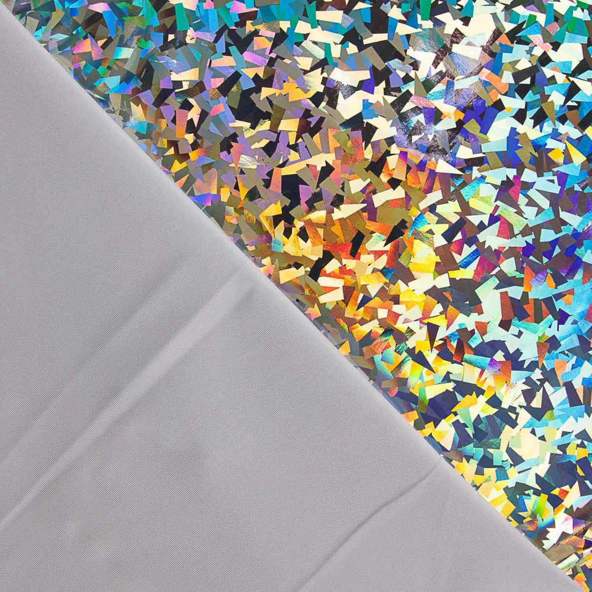 Vinil Charol Holográfico Diamante Prata - Ribes y Casals