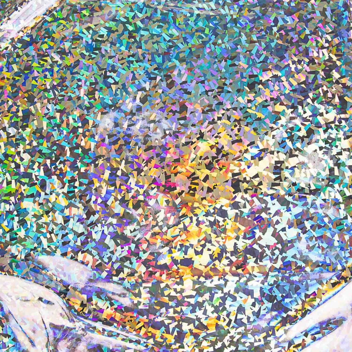 Vinil Charol Holográfico Diamante Prata - Ribes y Casals