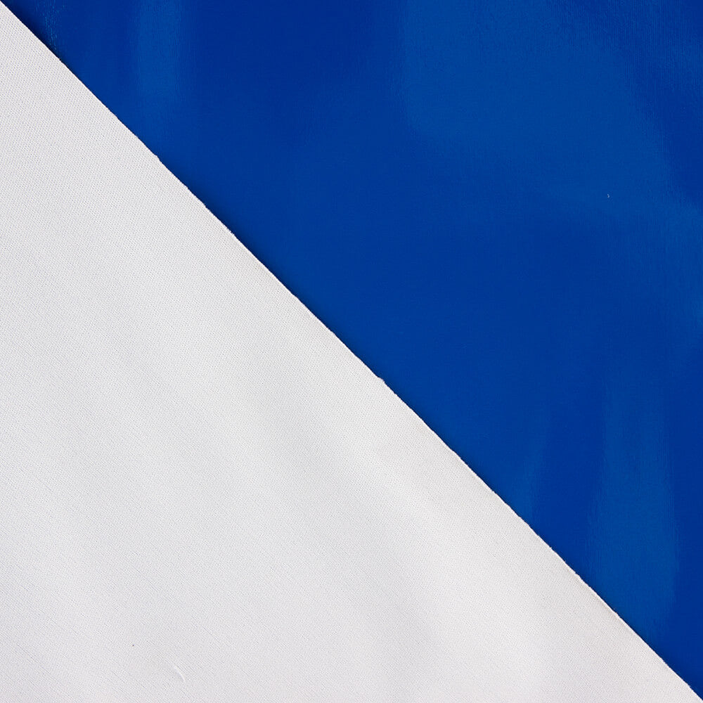 Couro Envernizado Liso Azul - Ribes y Casals