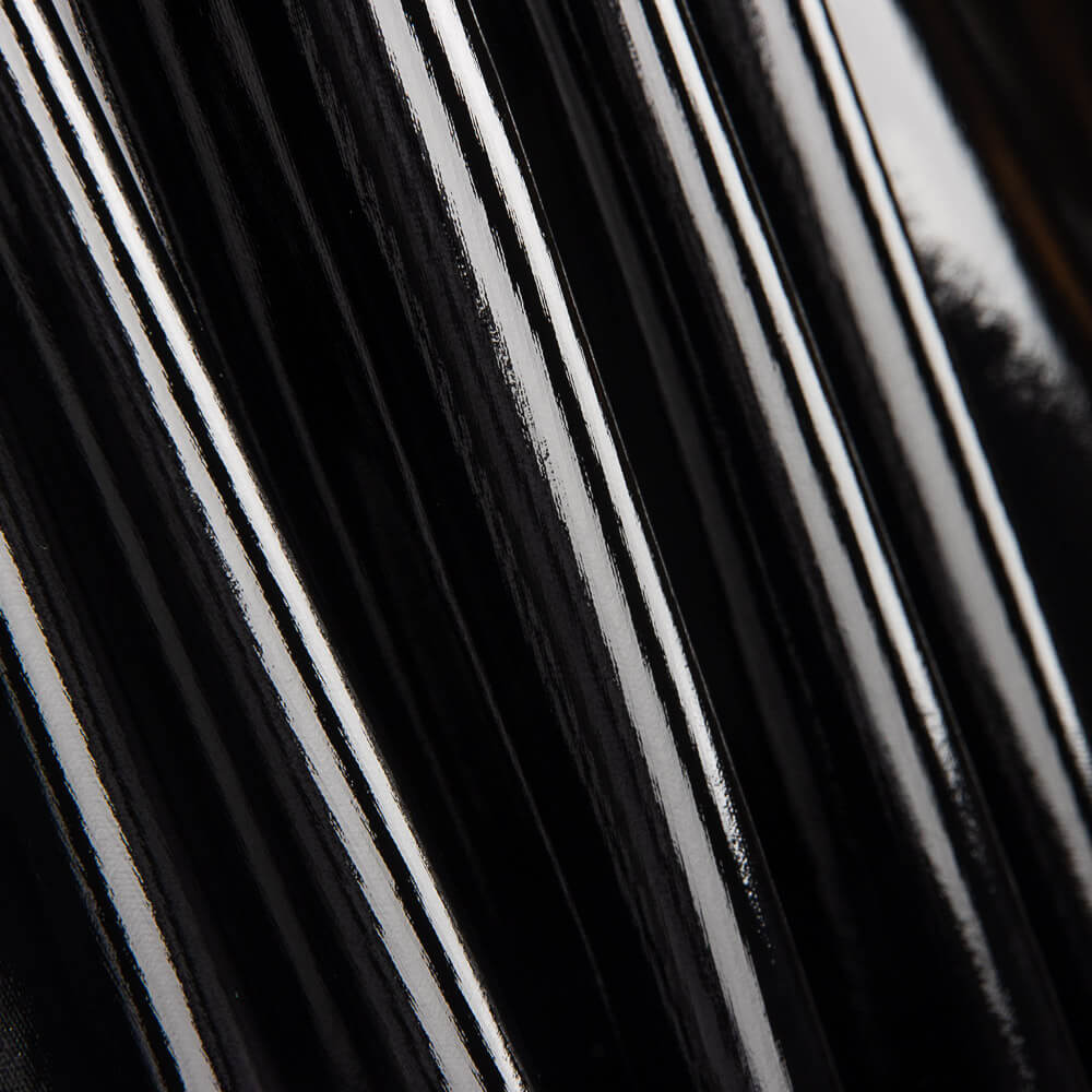 Couro Envernizado Liso Preto - Ribes y Casals