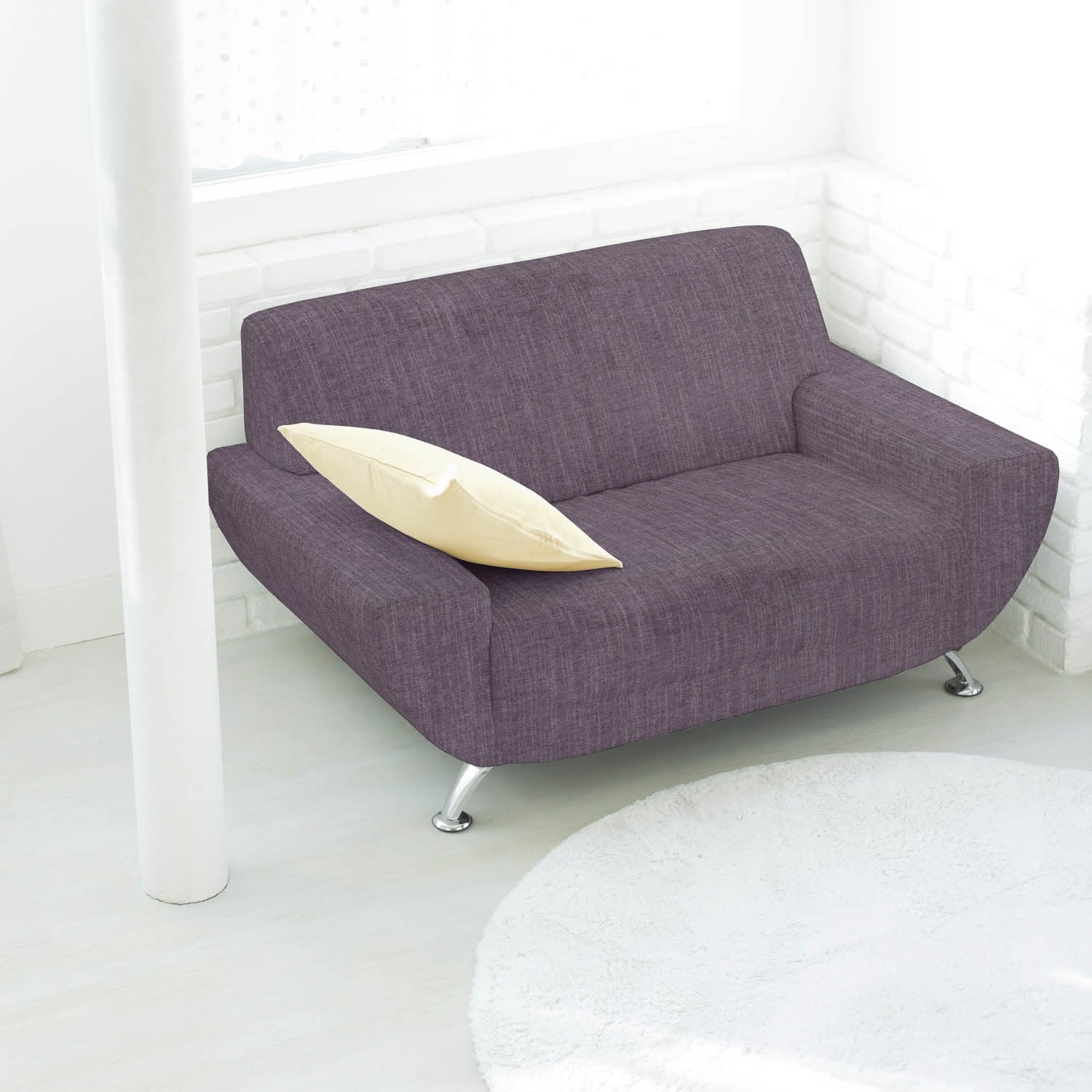 Tecido Chenille Roxo - Ribes y Casals