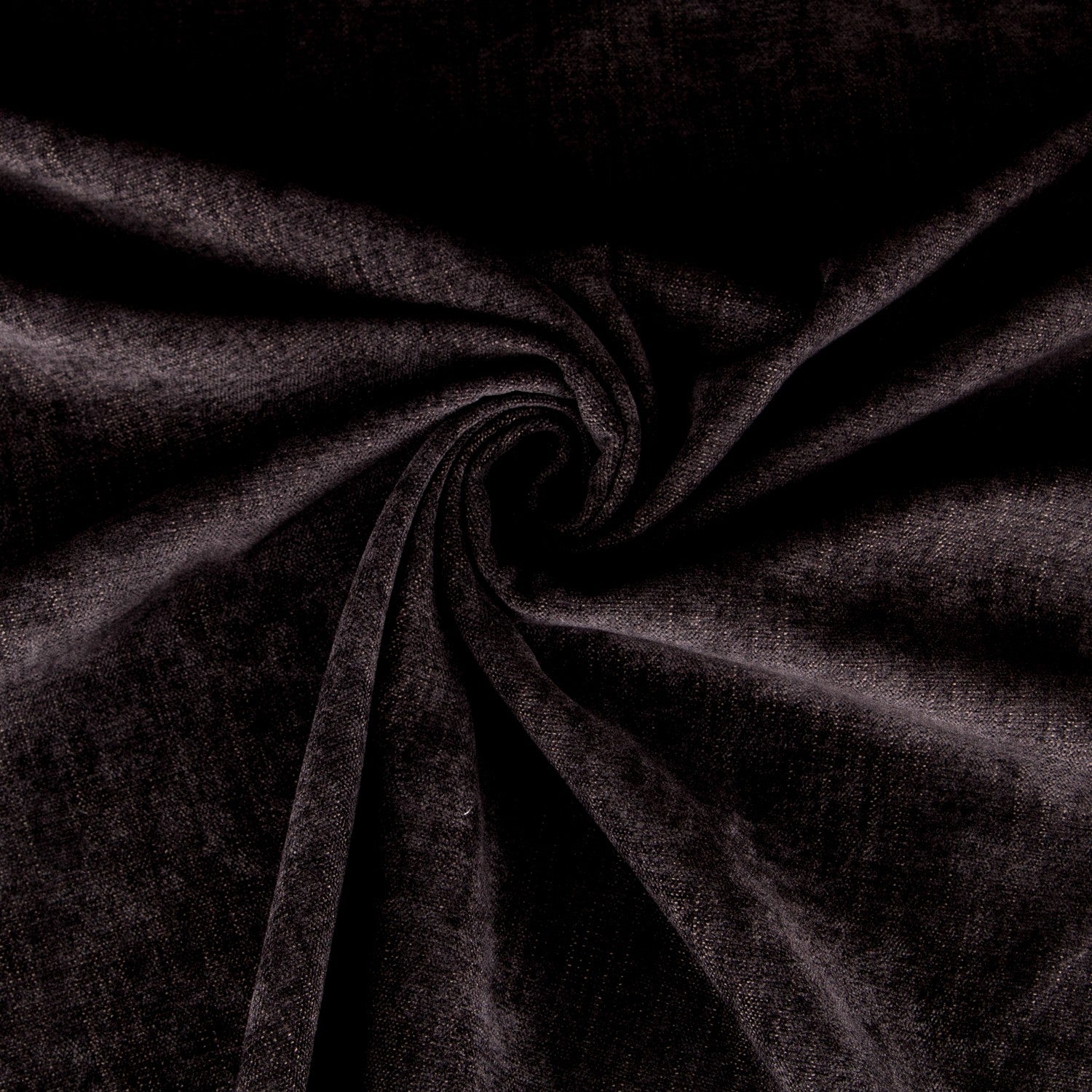 Tecido Chenille Preto - Ribes y Casals