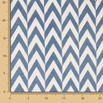 Chenille Chevron Azul - Ribes y Casals