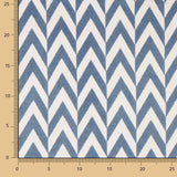 Chenille Chevron Azul - Ribes y Casals
