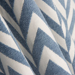 Chenille Chevron Azul - Ribes y Casals