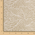 Chenile Estampada Folhas - Ribes y Casals