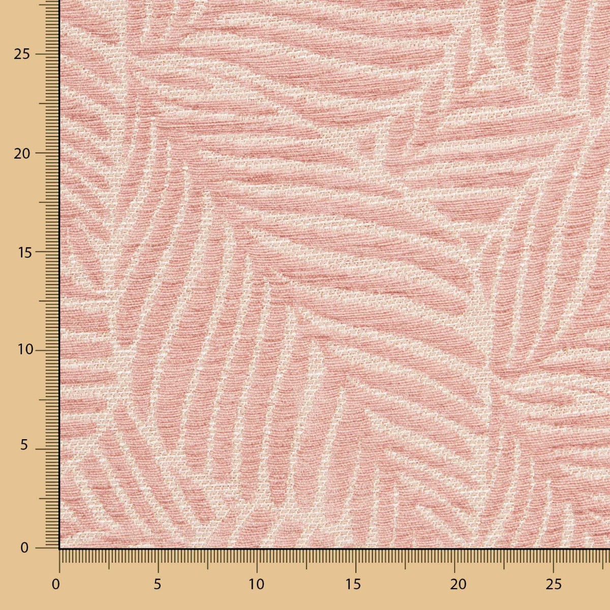 Chenille Jacquard Palmira Nude - Ribes y Casals