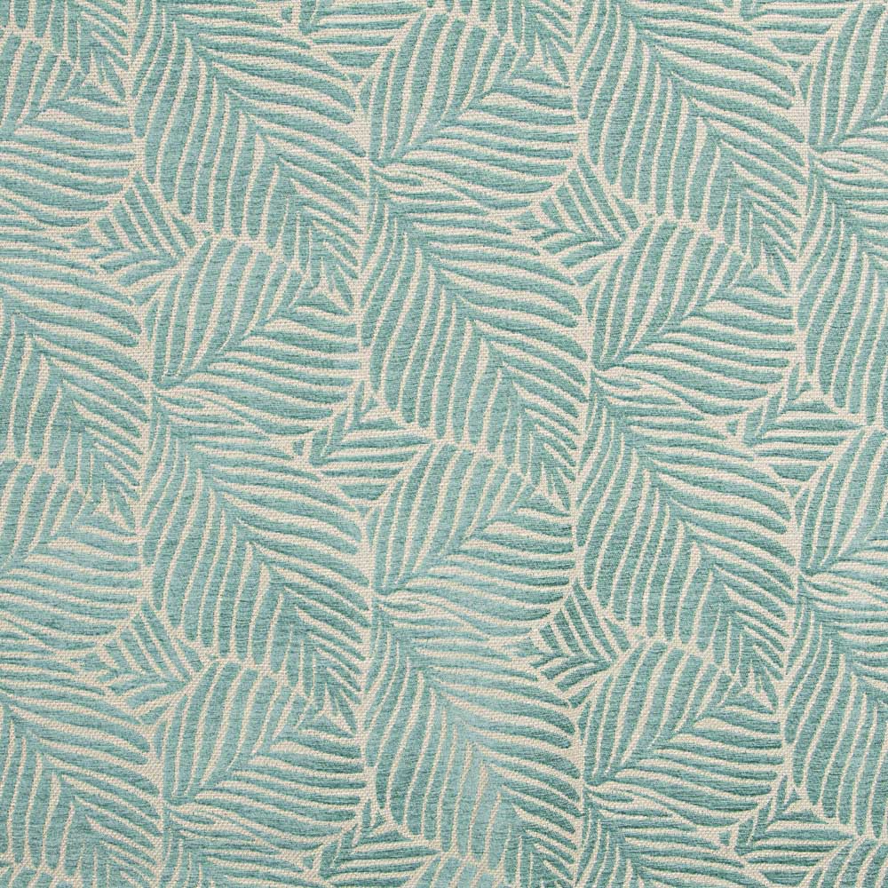 Chenille Jacquard Palmira Verde - Ribes y Casals
