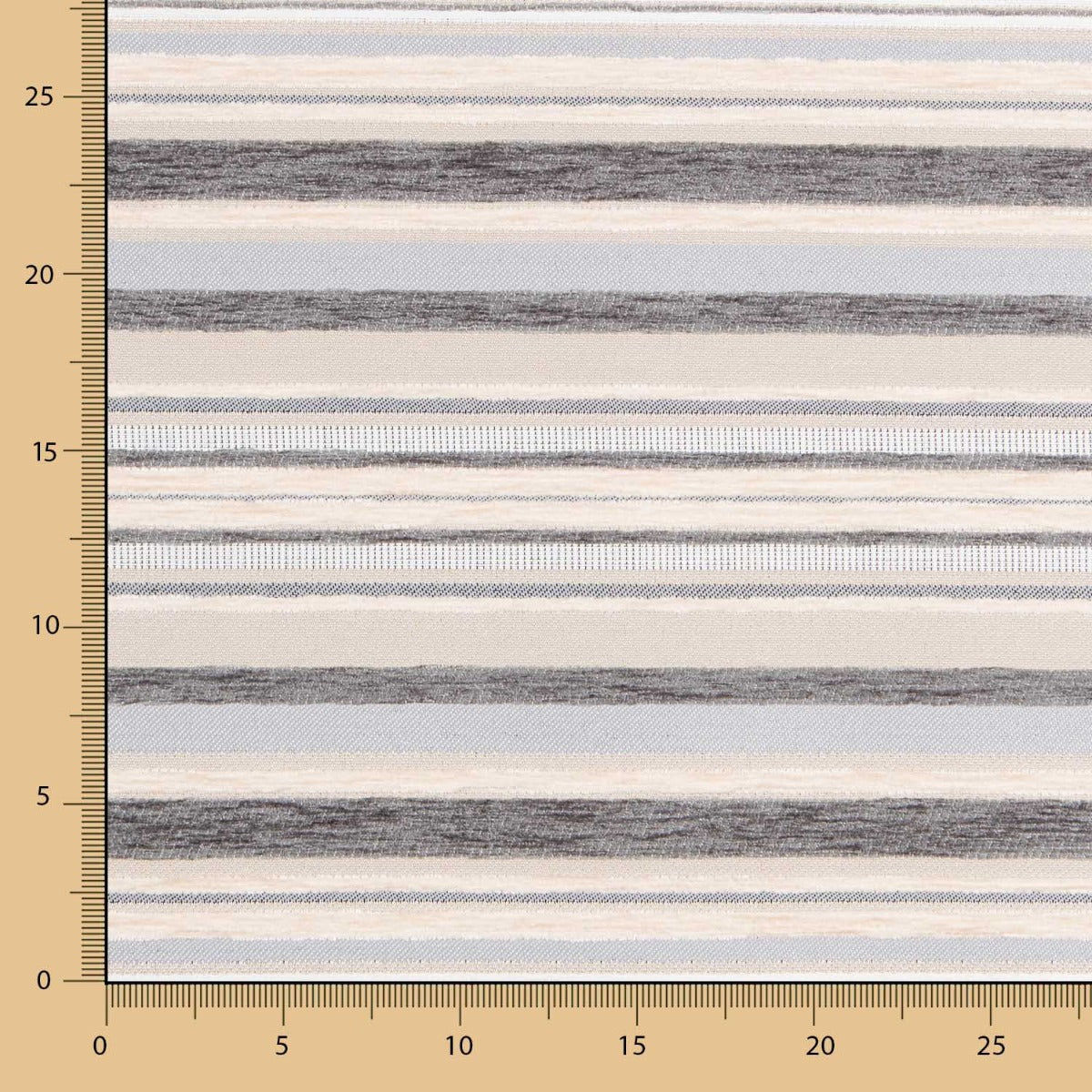 Chenilla Listado Gris Azulado - Ribes y Casals