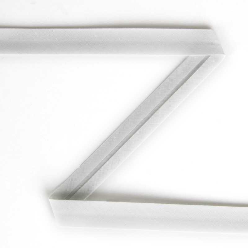 Fita Viés Cinza Pérola 18mm - Ribes y Casals