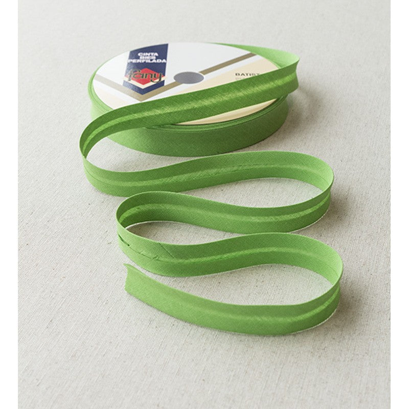 Fita Viés Verde 18mm - Ribes y Casals