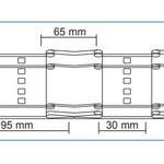 Fita para franzir cortinas 75mm 230x100 - Ribes y Casals