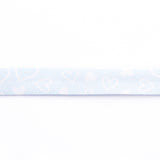 Fita de Viés Corações Azuis 18 mm - Ribes y Casals