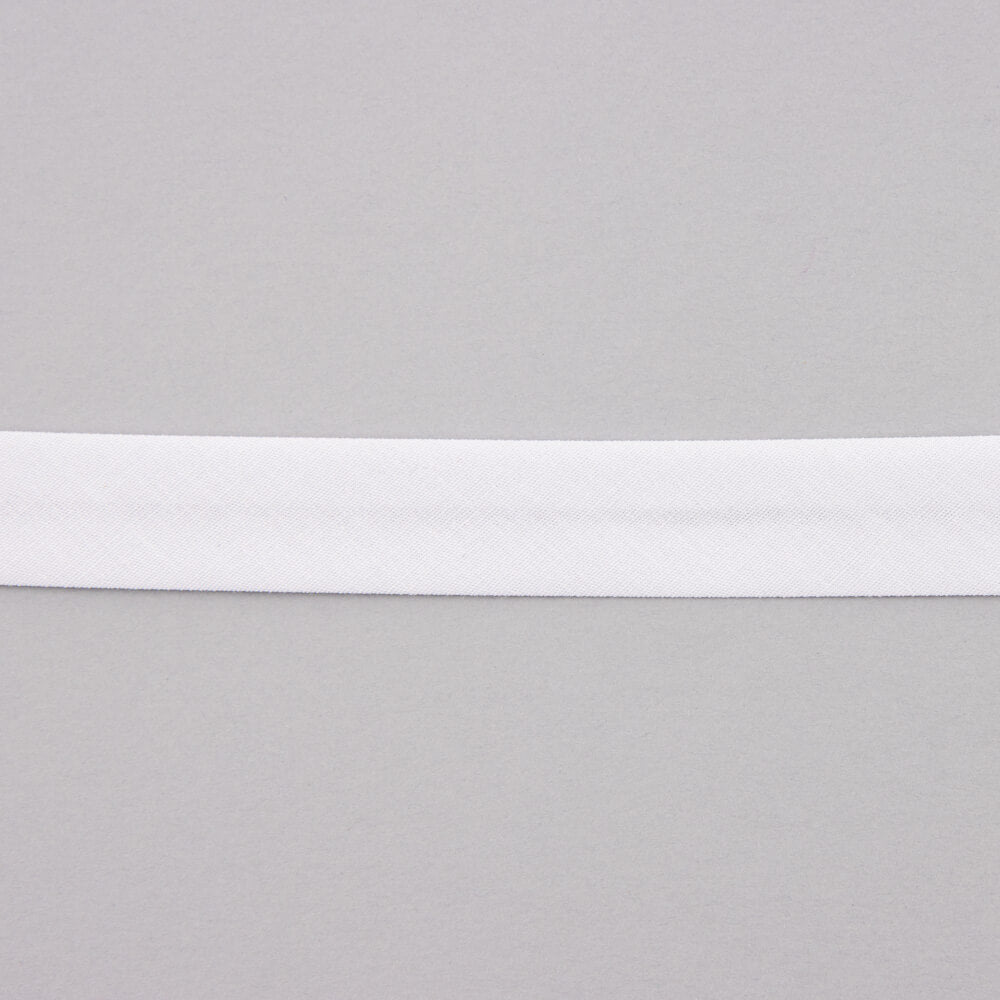 Fita Viés Elástica Branca 18mm - Ribes y Casals