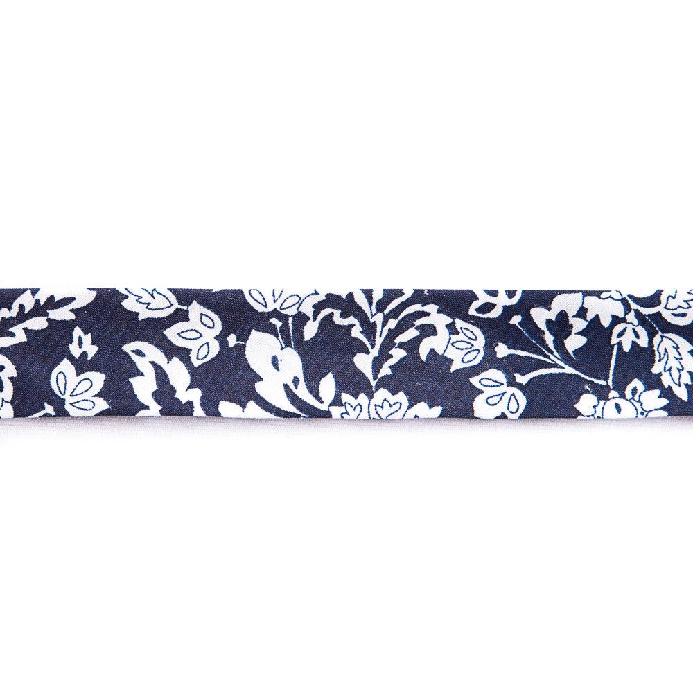 Fita de Viés Garden Navy 18 mm - Ribes y Casals