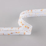 Fita de Viés Luas Azul Céu 18 mm - Ribes y Casals