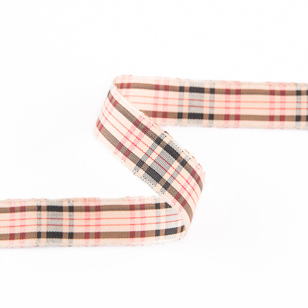 Fita Escocesa Bege - Ribes y Casals