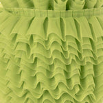 Cinta Plisada Garrucha 6 cm Pistacho - Ribes y Casals