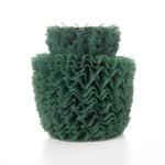 Cinta Plisada Garrucha 6 cm Verde - Ribes y Casals